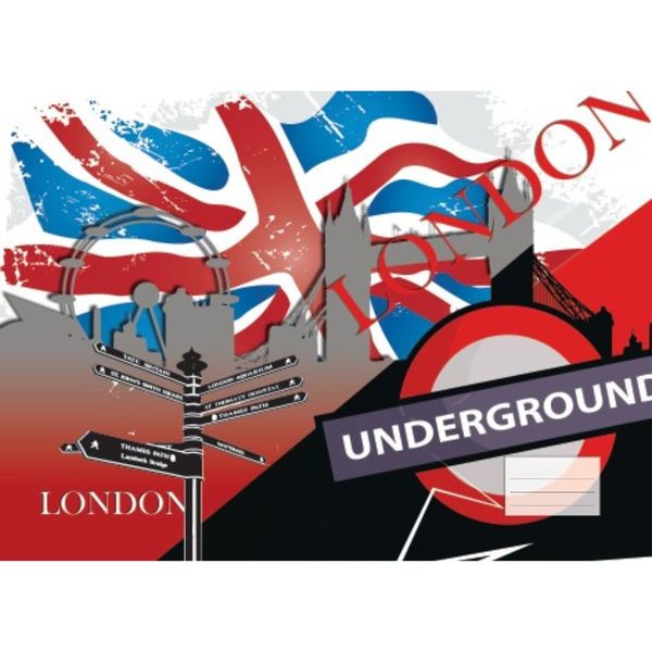 A4 Book Covers London - Pack of 10