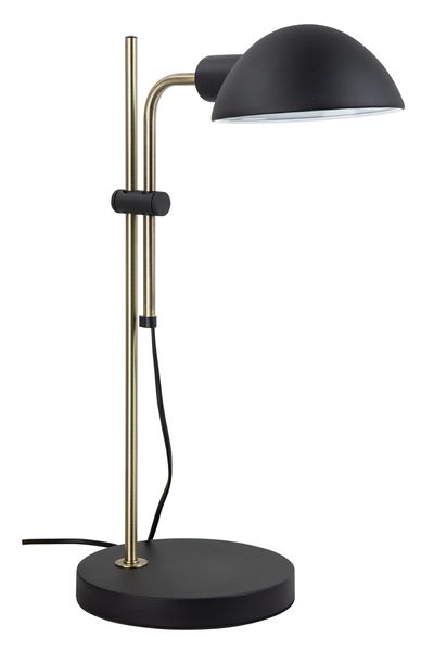 Bright Star Lighting TL848 Black Modern Minimalist Metal Table Lamp
