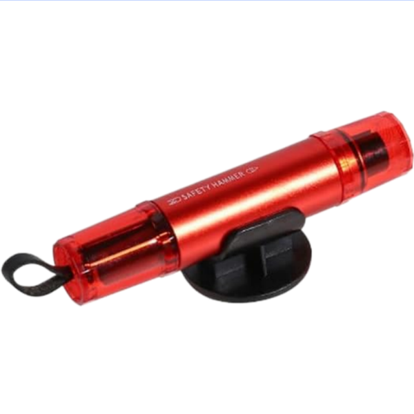 1 Piece Emergency Car Window Breaker Tool 2-in-1 Essential Escape Hammer