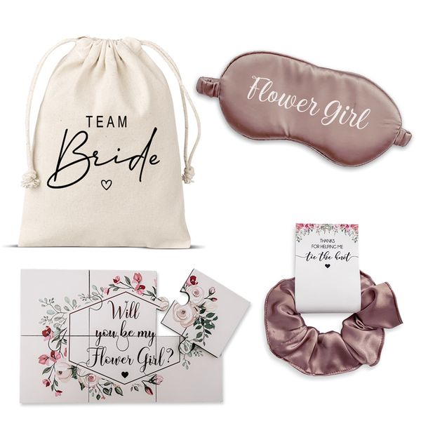Will you be my Flower Girl proposal wedding gift bundle