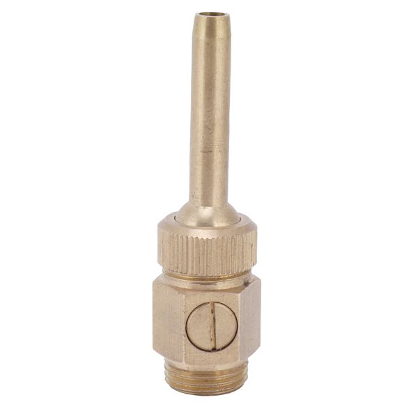 Brass Adjustable Fountain Nozzle With Valve G1/2 Male Thread