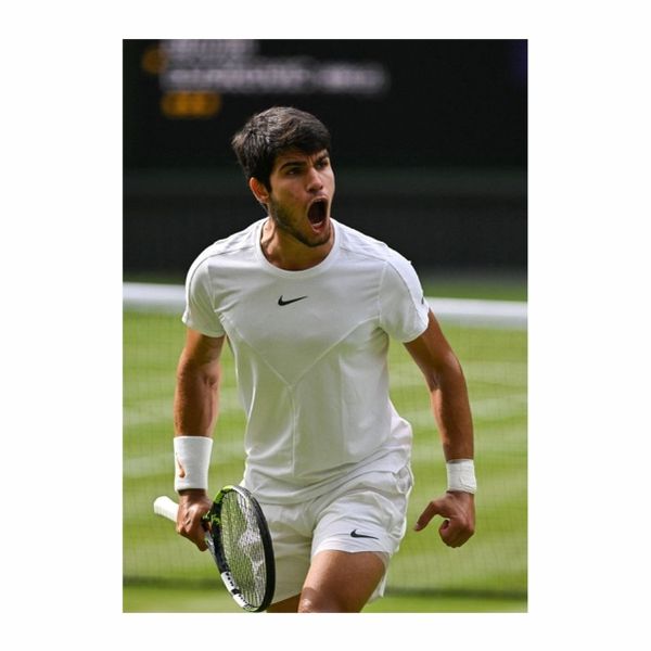 Alcaraz Wimbledon 2023 Poster - A1