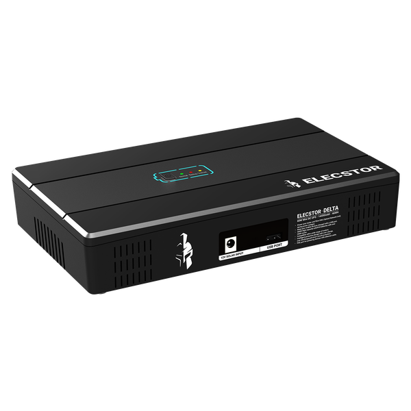 Elecstor 60W LiFePO4 Mini UPS with POE or Portable Powerbank