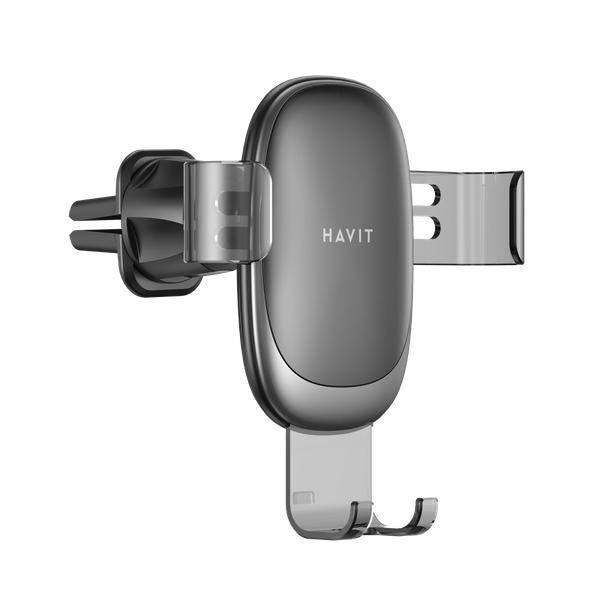 HAVIT HV-HH002 Black Car Phone Holder | Air Vent Mount for Secure Grip