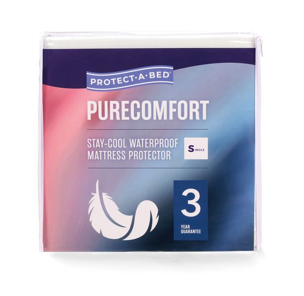 Protect-A-Bed Purecomfort Mattress Protecotor - White Single