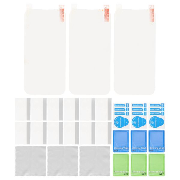 3PCS PET Film Screen Protector for iPhone 14 Pro - AR Coated, Anti - Scratch, Oil Fingerprint Resistant