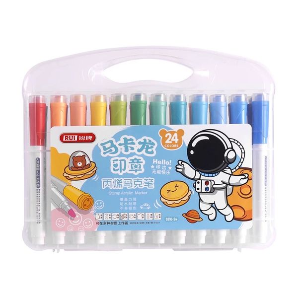 Seal Acrylic Paint Markers - 24pc