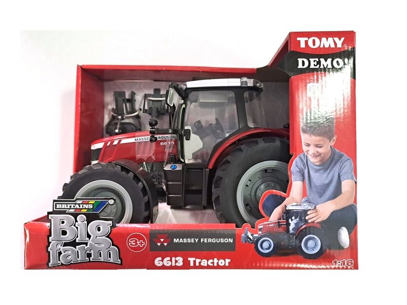 Tomy Big Farm Massey Ferguson 6613 Tractor 1/16
