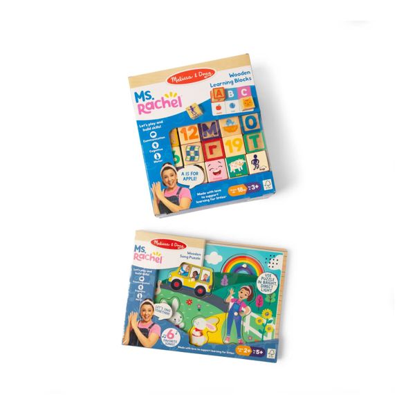 Melissa &amp; Doug Ms. Rachel Learning Toys Gift Bundle