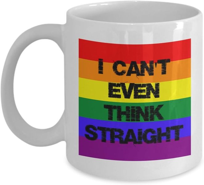 Can't think straight-Father's day-Valentines-Mother's day-Christmas Mug
