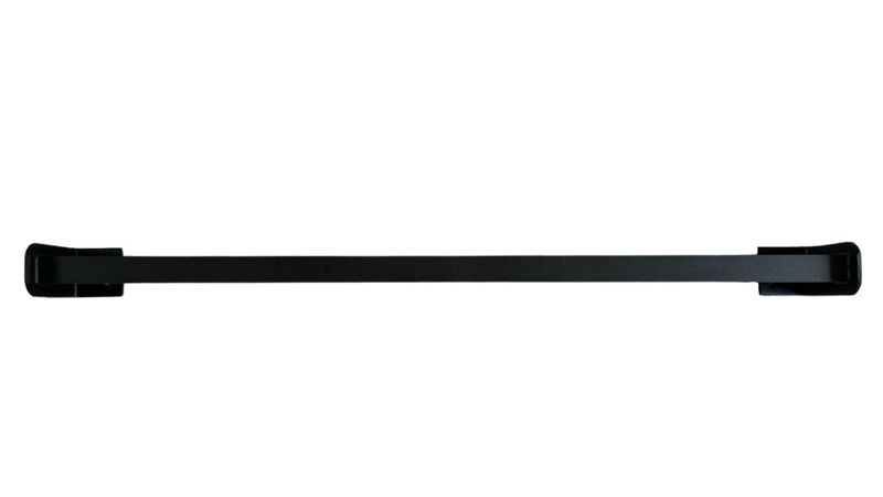 Aluminum Wall Mounted Towel Rail - Matt Black