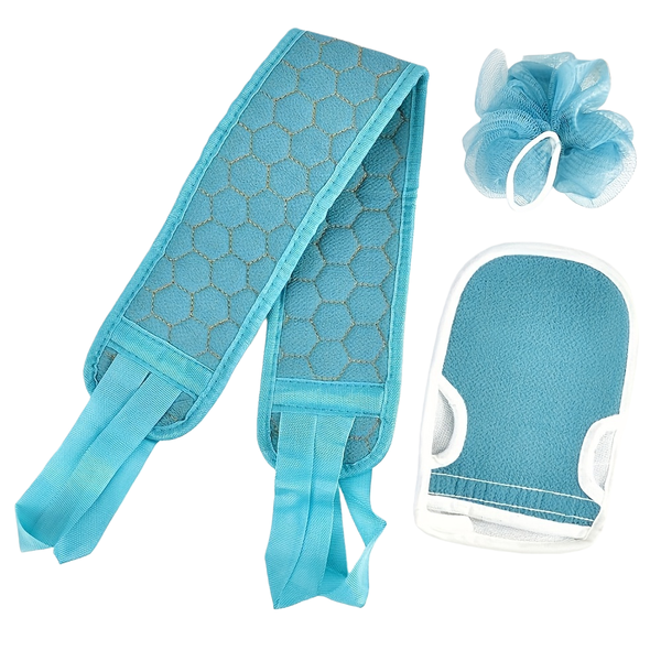Exfoliating Bath Towel Set