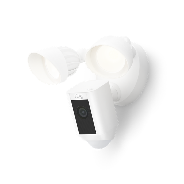 Ring Floodlight Security Camera Plus | 1080HD | White