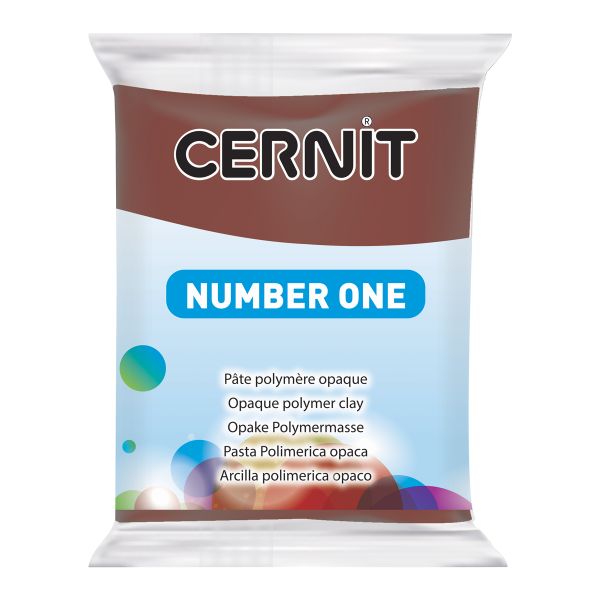Cernit No 1 56g - Brown - Pack of 3