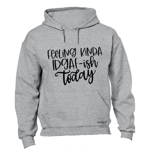 Mens - Hoodie - Grey image