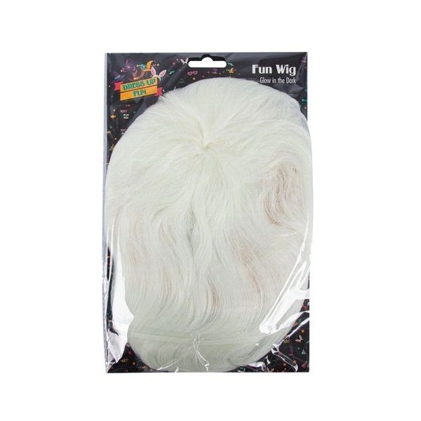Dress Up Wig Glow in The Dark