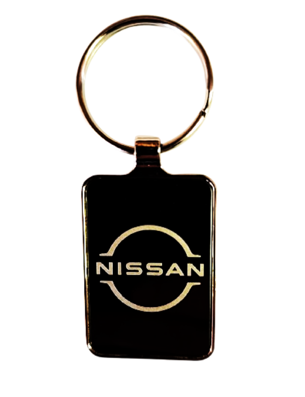 Nissan Stainless Steel Tag Keyring