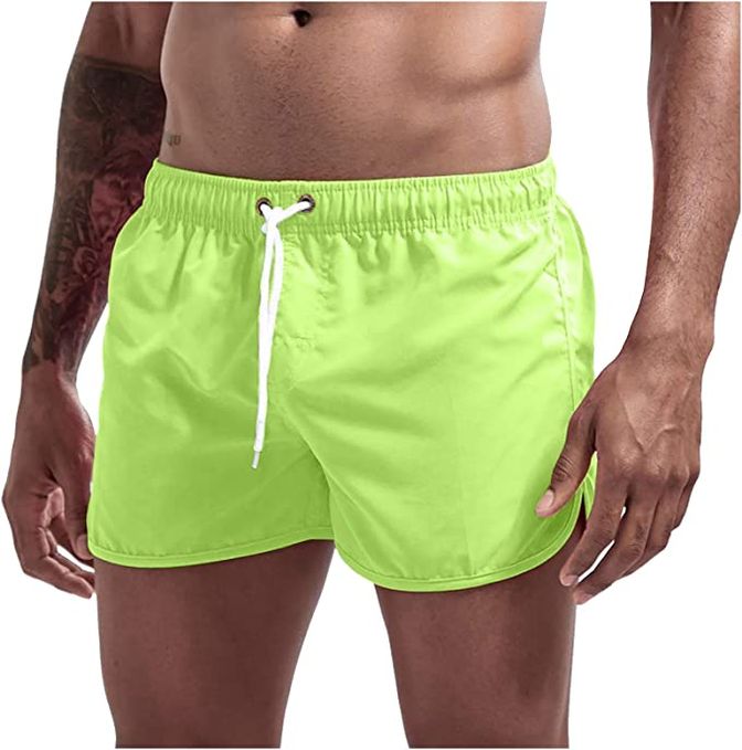 Men's Costume Beach Swimming Board Shorts - Quick Drying - Green | Shop ...
