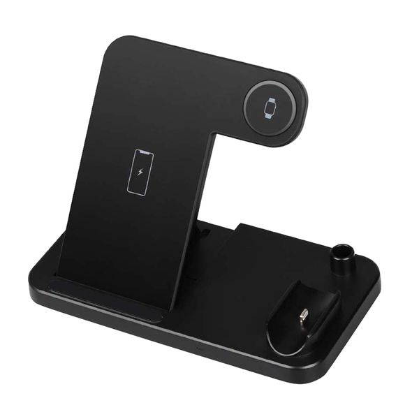 4 in 1 Adjustable Charging Dock - Black