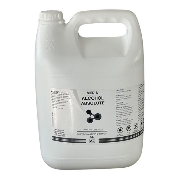 Alcohol Absolute 99.8% {5L}
