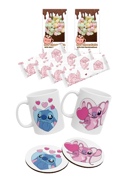 Stitch and Angel Themed Gift Box