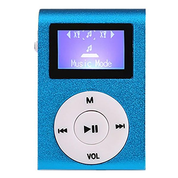 Metal with screen card with screen MP3 iron clip mini shelf mp3