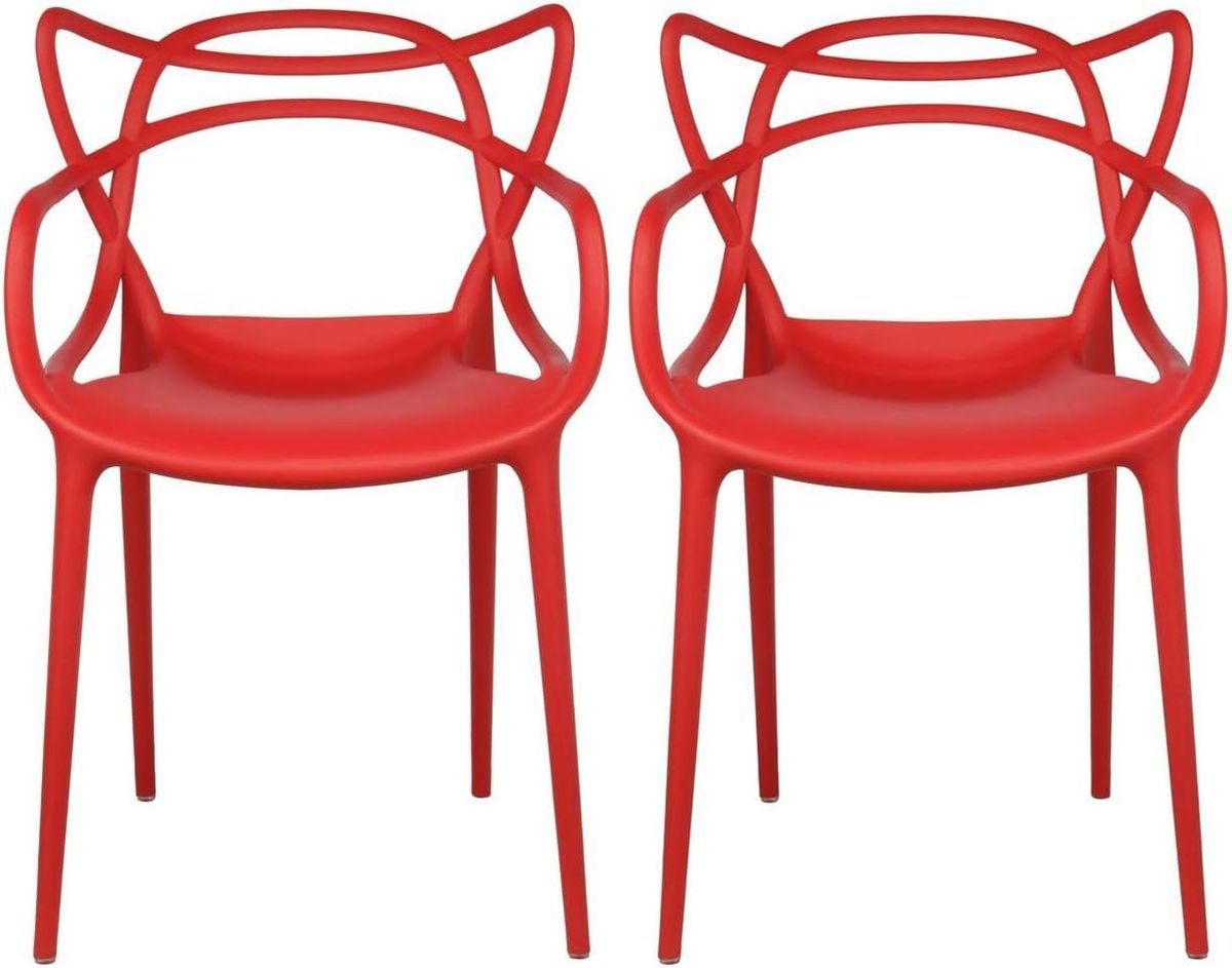 Elegant plastic web chairs
