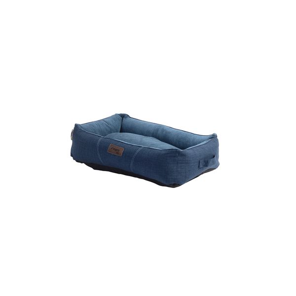 Rogz Dog Bed, Lounge Walled Rectangular, Medium