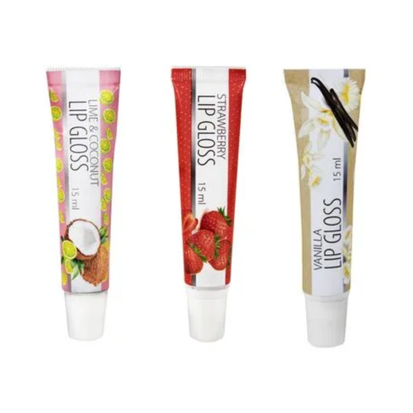 Lip Gloss Pack of 3 - 15ml