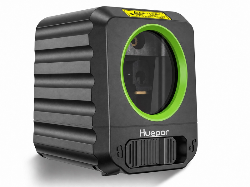 Huepar B011G Self-Levelling Cross-Line Laser Level, 2 X Green Beam