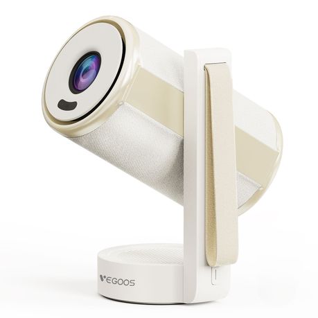 Smart Projector,4K Support 1080P 180 Portable Movie Projector with Android Image