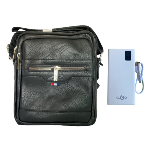 Stylish Crossbag And KLGO Powerbank 10000mAh