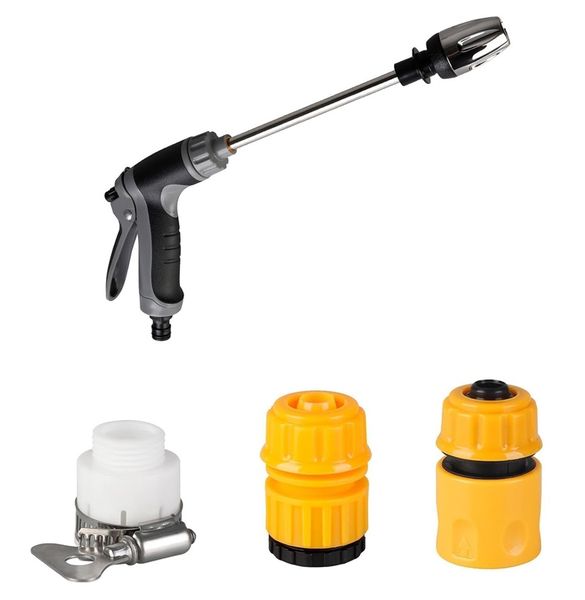 Pressure Hose Nozzle with 3 Hose Connectors