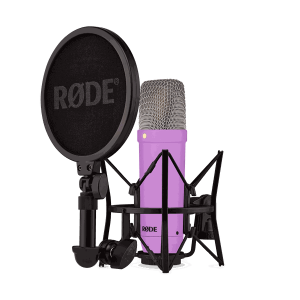 Studio Condenser Microphone (Purple image