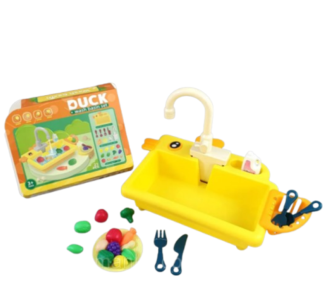 SamMag Biz Pretend Play Kids Kitchen Sink Toys Set