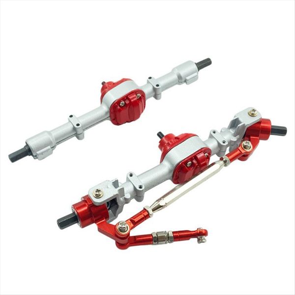 2 Pcs Mn82 Lc79 Front&amp;Rear Axle for Mang Cow Mn82 Lc79 Rc Truck Car B
