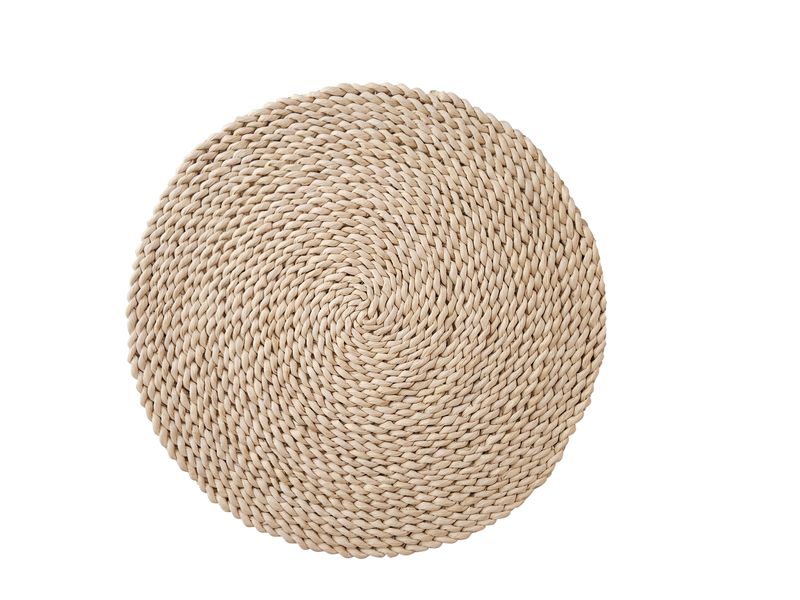 2 Piece Rattan Placemats Light