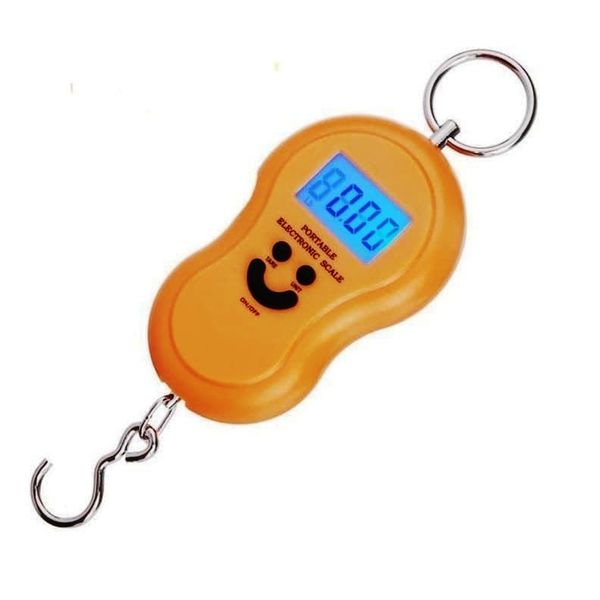 FI- Travelers Electronic Portable Scale - Orange