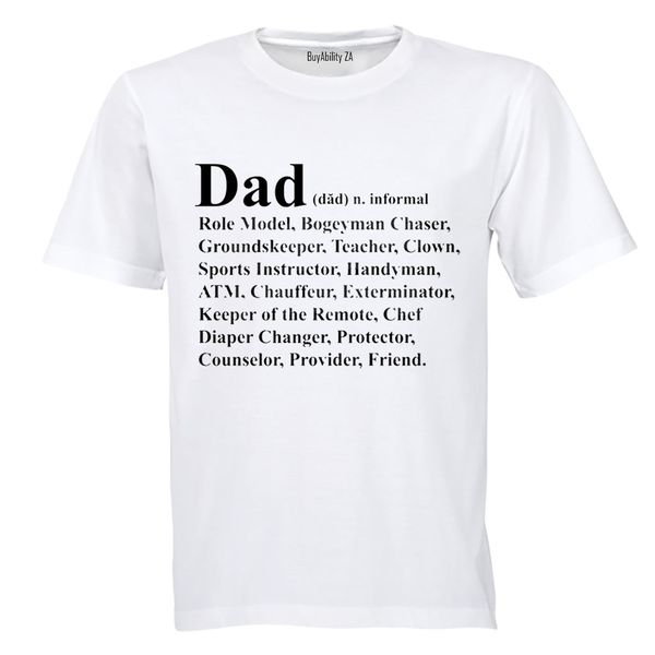DAD - Full Definition - Adults - T-Shirt