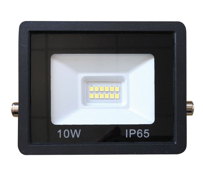 Bright Star Lighting 10W Wall Mount LED Flood Light - Black, 6000K - FL070