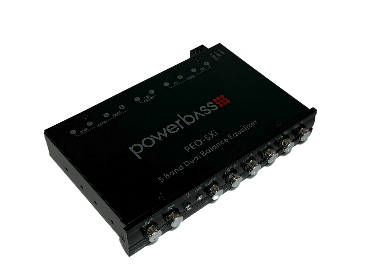 Powerbass PEQ5Xi 5 Band Dual Balance Equalizer Shop Today. Get it