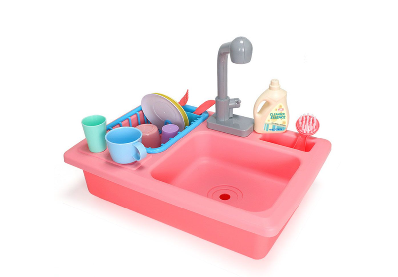 Wash-Up Kitchen Sink Set For Kids