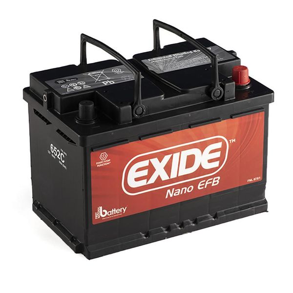 Exide 12V Car Battery - 652