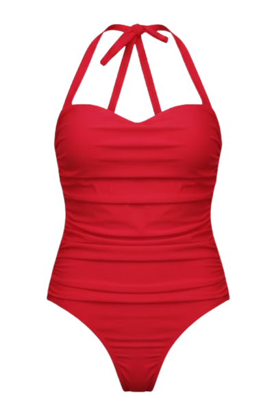 Women's Scarlet Goddess Ruched Tummy Control Swimsuit