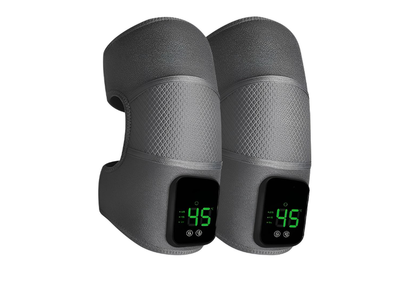 MDHL MD072 Wireless Knee Massager-Heat &amp; Vibration, 5 Heat Levels, 3 Modes