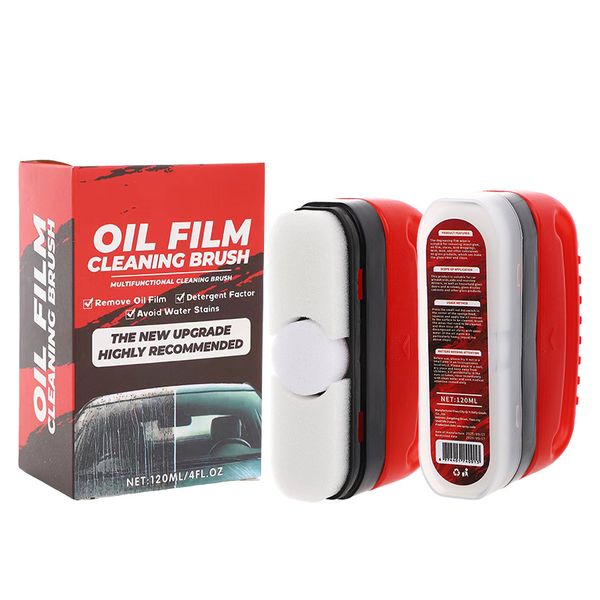 Car Windshield Oil Film Cleaner Brush - Glass Stain Remover