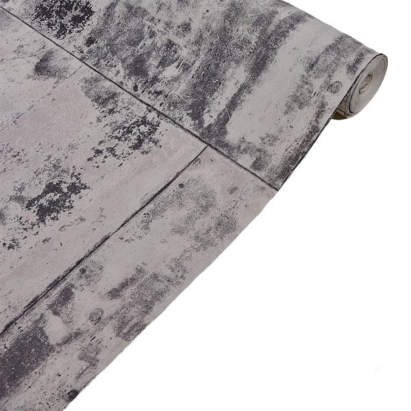 White and Grey Granite Non woven Home Decor Wallpaper