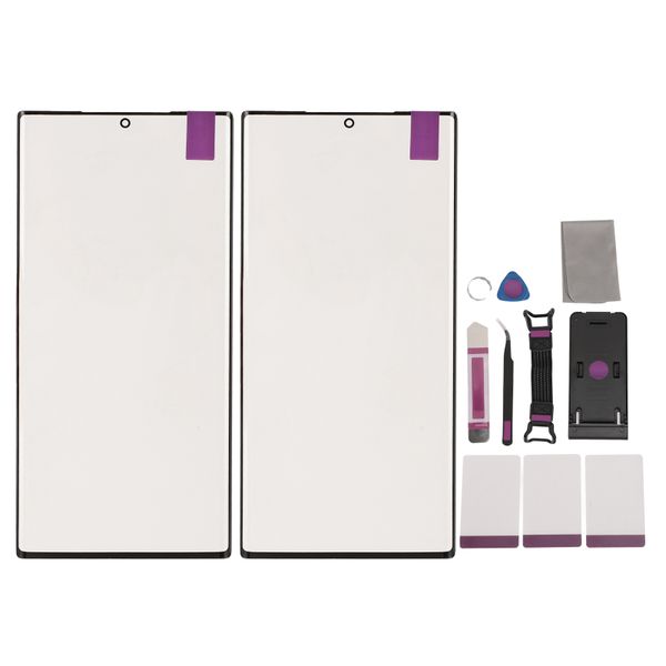 2Pcs Note 20 Ultra Front Glass Kit