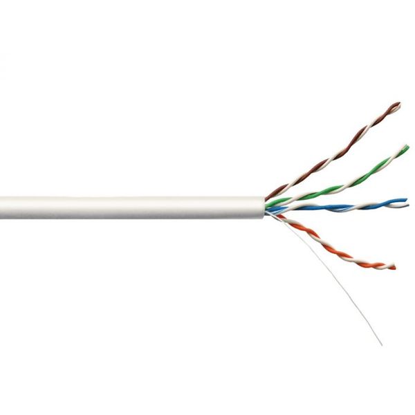 Scoop 305m Box Cat5e CCA White UTP Cable