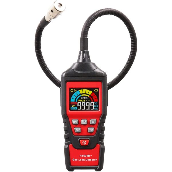 Rechargeable Gas Leak Detector -Natural Gas Detector with 15.7-inch Probe